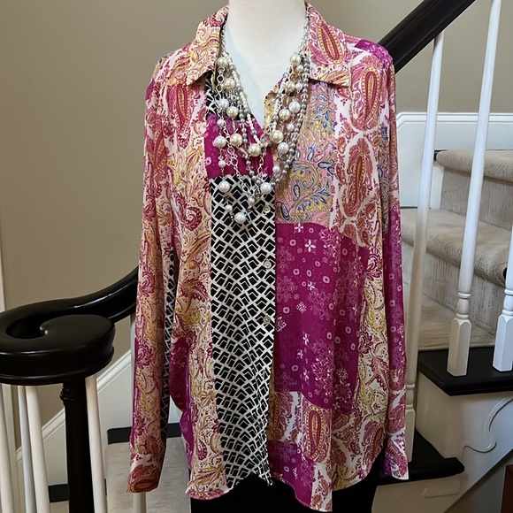 Colorful blouse - Picture 2 of 10